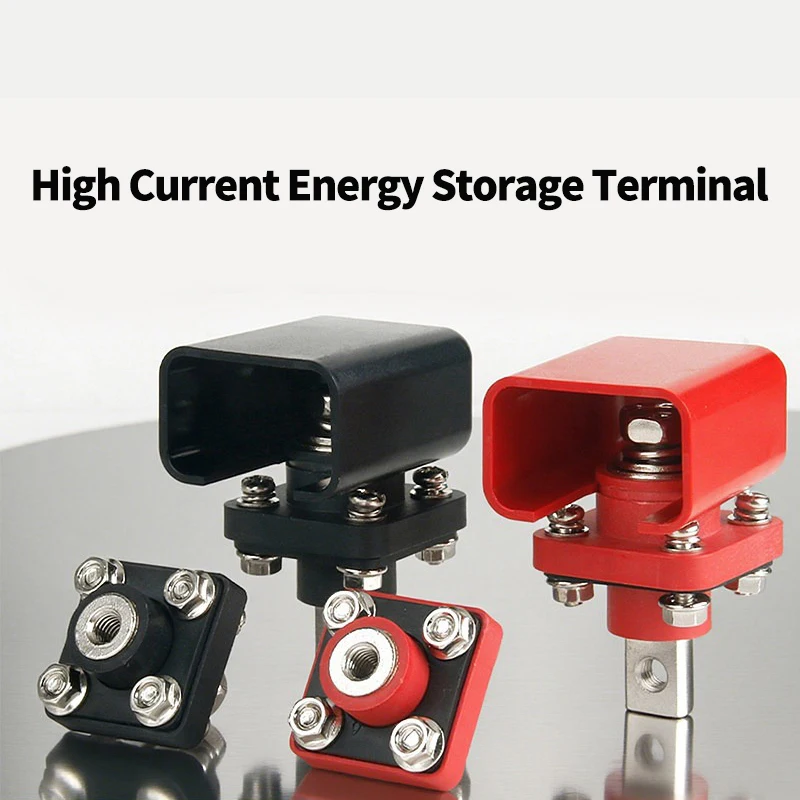 1Pcs 300A 200A 120A Lithium Battery Terminal Block High Current Energy Inverter Plug Mounted Type Storage Connector