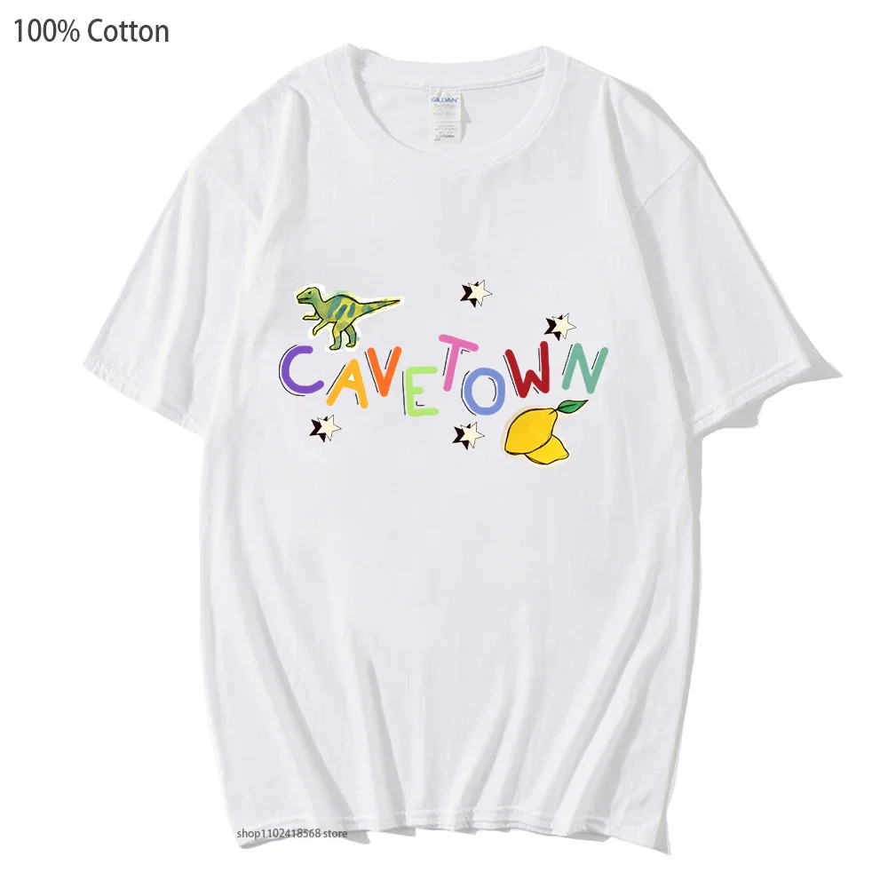 Cavetown Fan T-Shirts Cartoon Lemon Boy Graphic Tshirt for Men Y2k Clothes Women Kawaii Clothing Summer 100% Cotton Soft Tees