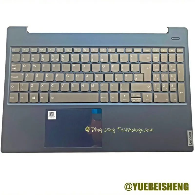 

YUEBEISHENG New for LENOVO xiaoxin 15IWL 2019 S340-15 palmrest EUR keyboard Upper case cover Touchpad,Backlight