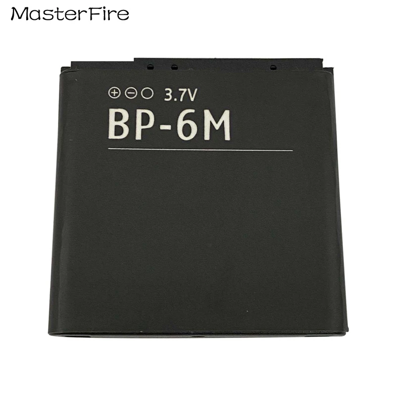 Bateria de lítio de substituição para telefone, 3.7v, 1070mah, BP-6M, bp6m, para nokia n73 n77 n93s 9300 6233 6234 6288 6280 3250 6290