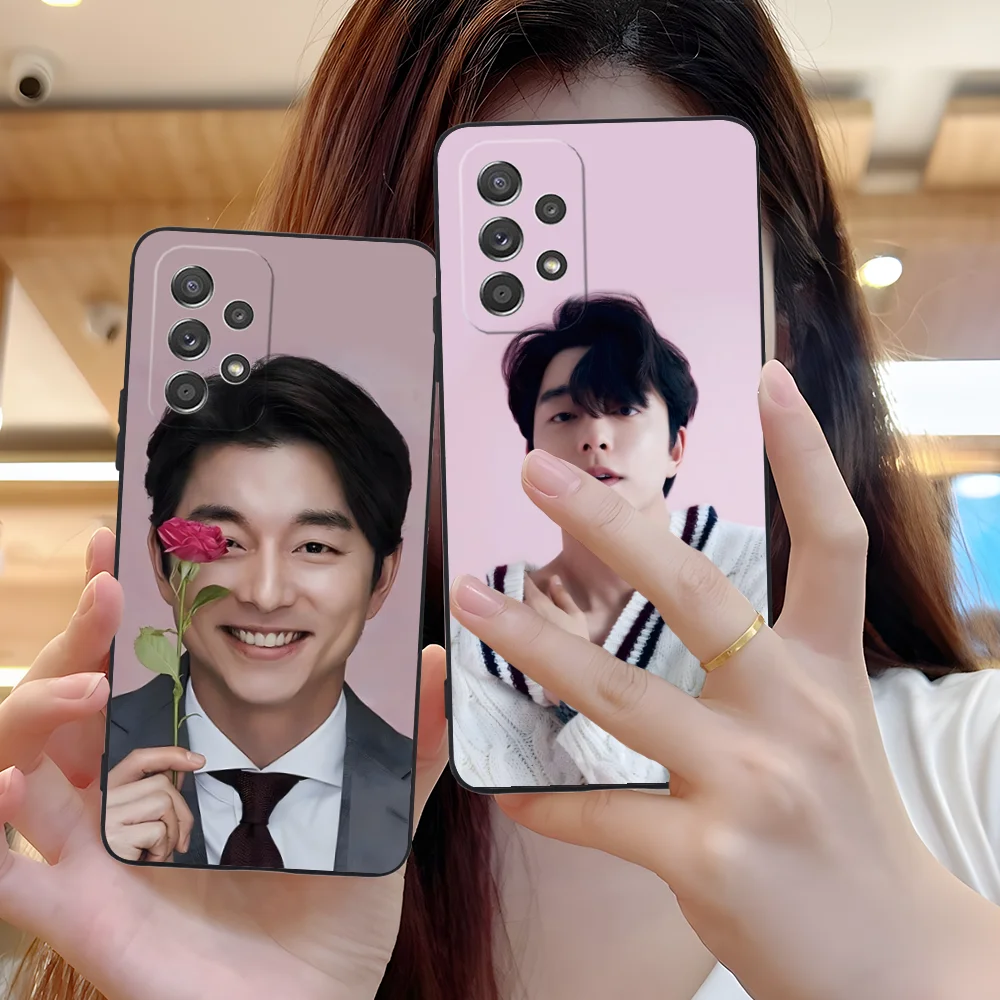 Mobile Gong Yoo Phone Case for Samsung Galaxy A73 72 71 70 55 54 53 52 35 34 32 23 14 13 5G Black Smartphone Cellphones Cover