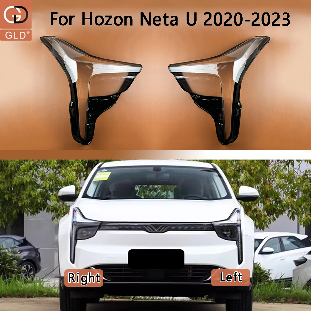 

Car Accessories Headlight Cover Transparent Lampshade Lamp Lens Headlamp Shell Plexiglass For Hozon Neta U 2020 2021 2022 2023