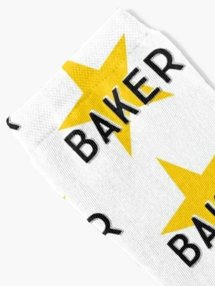 Star Baker, Great British Bake Off Socks man kawaii sport anti slip football Socks Female Men's