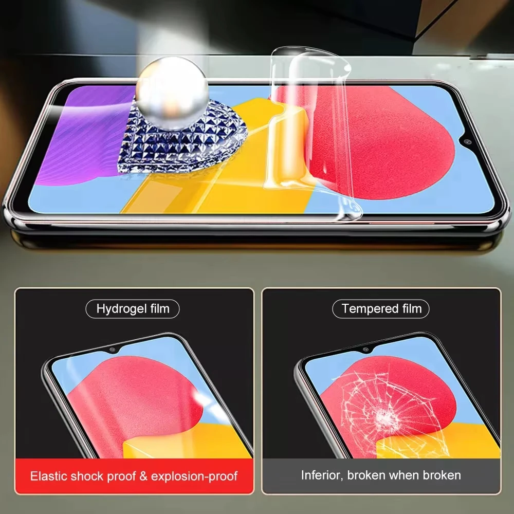 Full Cover Hydrogel Film For Realme 11 9 Pro Plus 8i 8 7 6i 5S 5 3 2 GT Master C67 C35 C31 C25 C17 C15 C12 C11 Screen Protectors