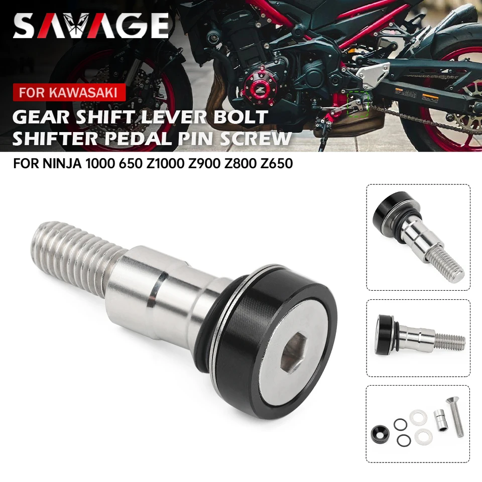 Motorcycle Shift Lever Bolt for Kawasaki Z650 Z800 Z900 Z1000