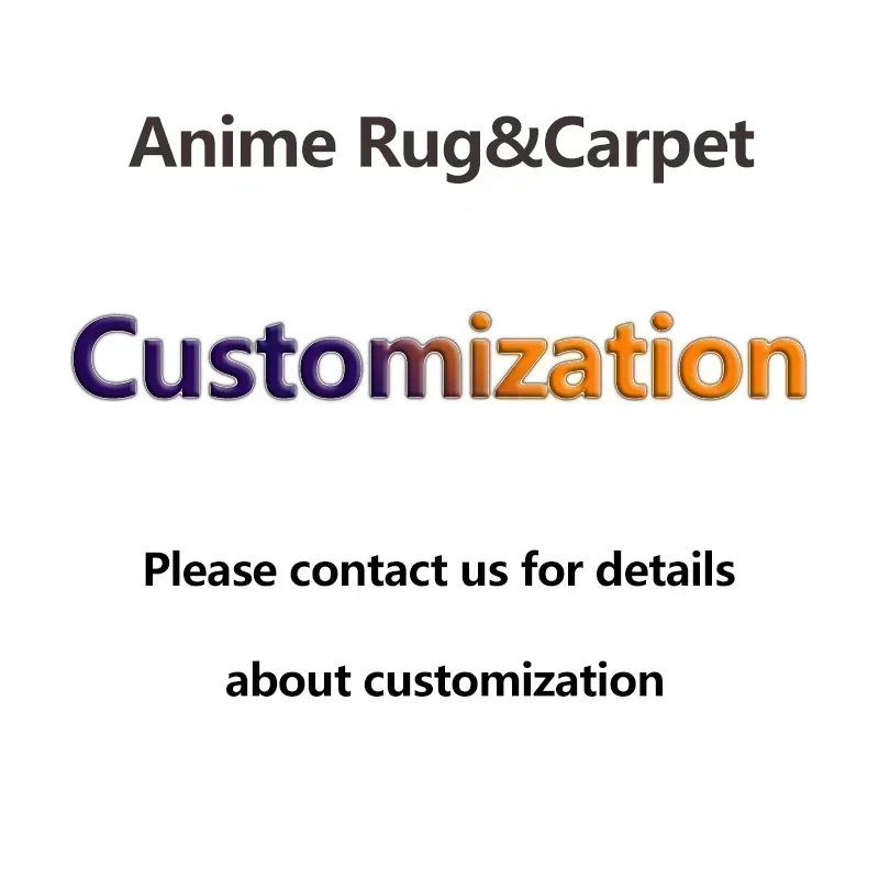 Customization Anime Rugs Demon Slayer Kanroji Mitsuri Obanai Iguro Cartoon Handmade Carpet Area Rug for Home Decor