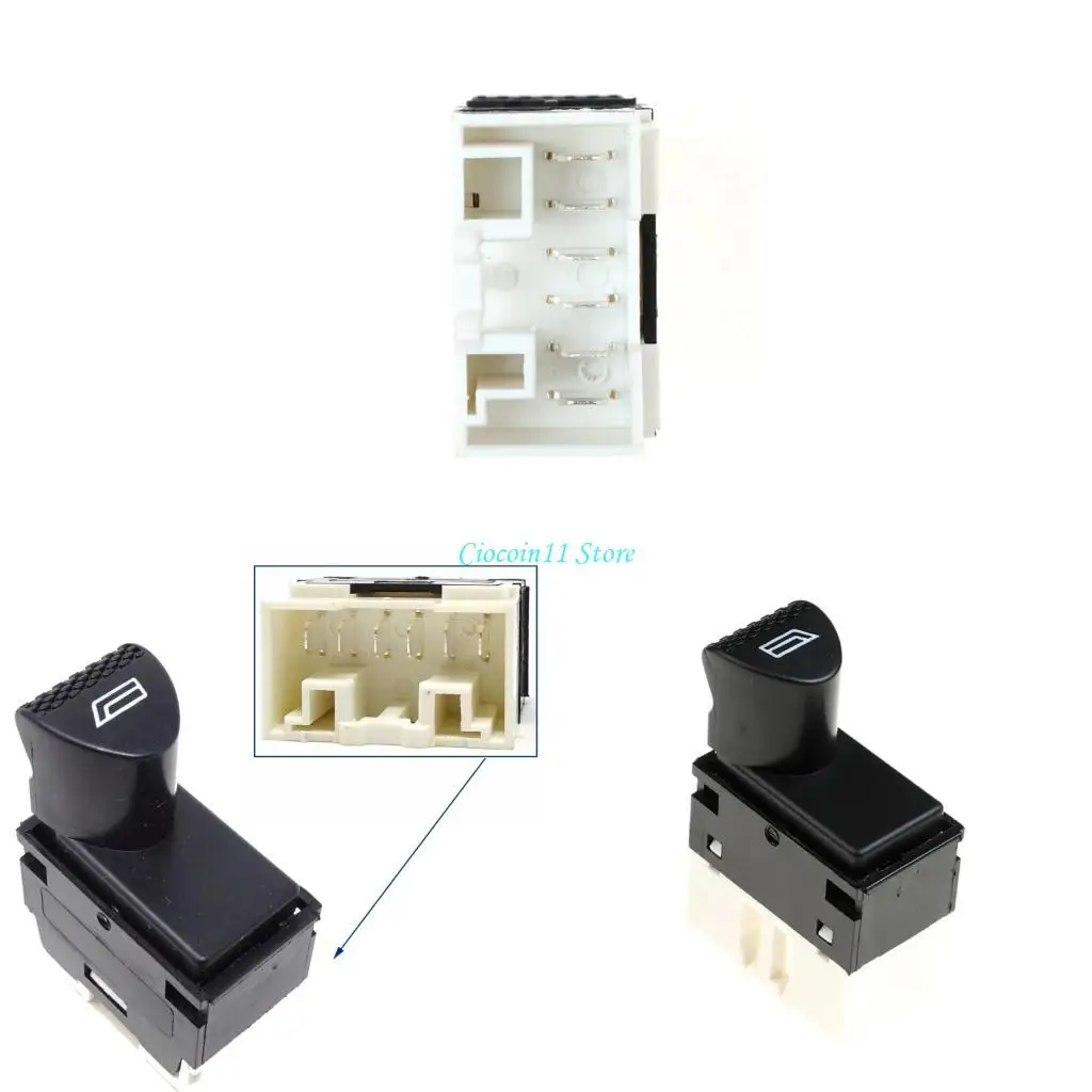 

Y1UB Car Electric Window Switches Direct Plug Play For Albea Palio Heat Resistant Easy Installation 98809717 100161240 BDP180