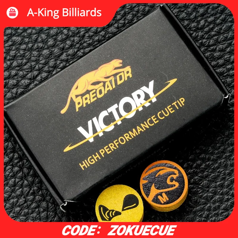 

Наконечник для бильярда PREDATOR Victory 3142 Z2, 14 мм, H/M/S, 8 слоев, профессиональные аксессуары для бильярда