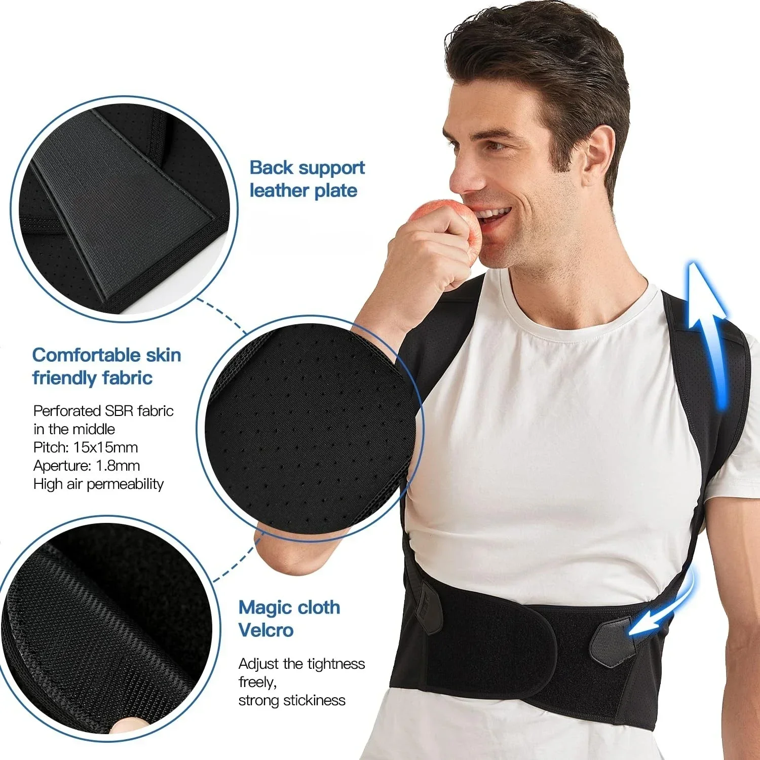 Posture Corrector for Women and Men  Adjustable Shoulder Posture Brace Back Straightener Posture Used for Relieve Pain