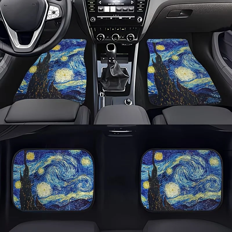 3D Printing Design Software - 4 tappetini per auto di alta