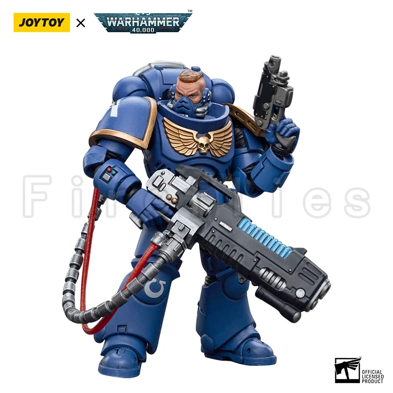 1/18 JOYTOY figurka (3 sztuk/zestaw) 40K Hellblasters Sergeant Ulaxes Anime Model zabawki