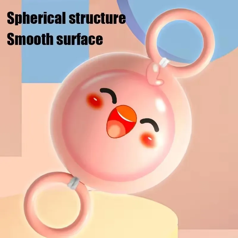 The spinning whistle ball party, the glowing toy party, I like the flywheel puzzle, hand-eye coordination and ball pulling fun