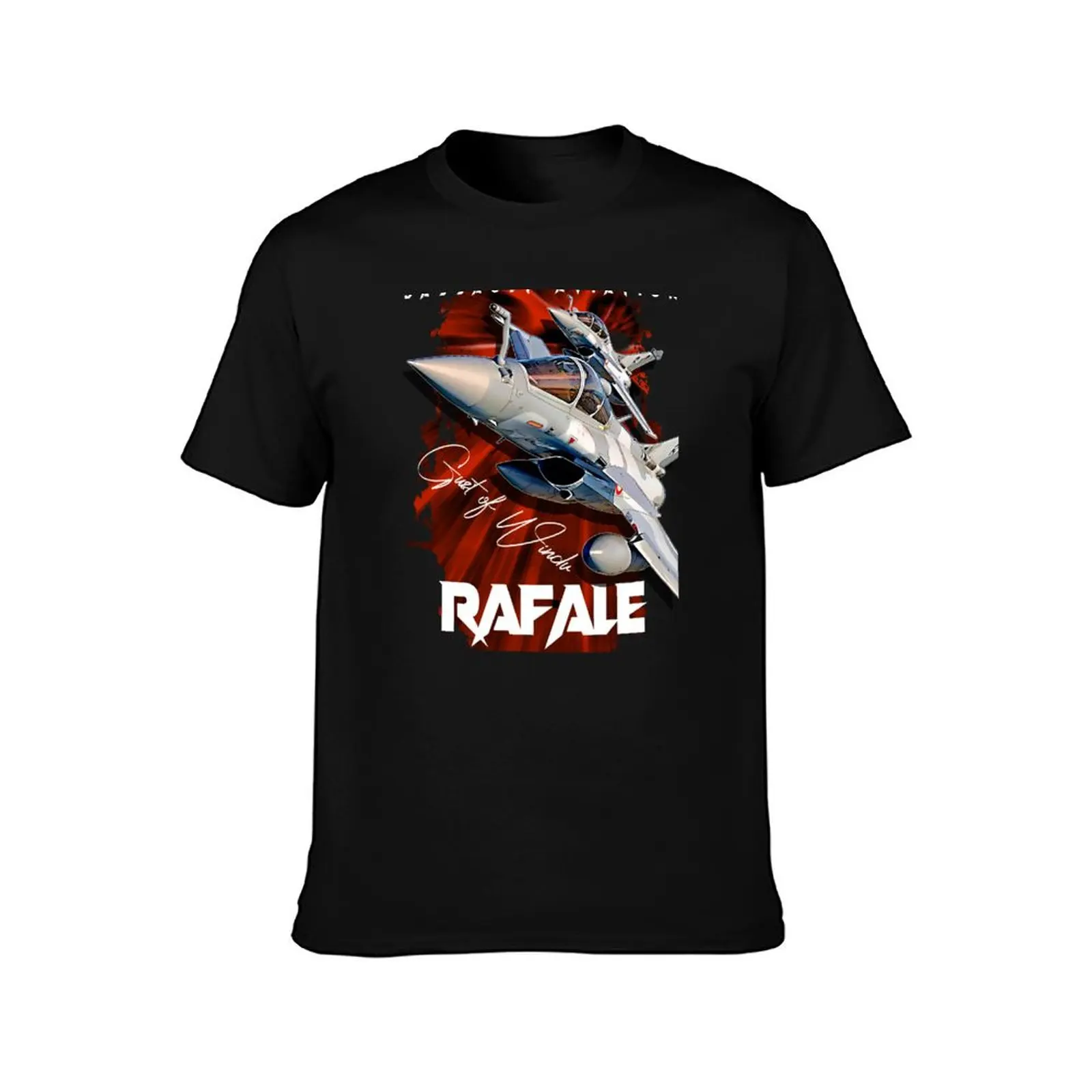 Dassault Rafale French Fighterjet Aircraft T-Shirt Quick Dry Training Short Sleeve Tee T-Shirt