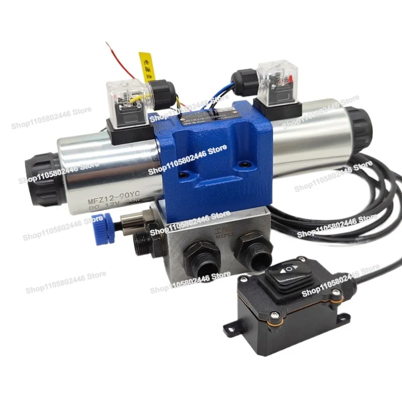 Hydraulic Cylinder Control Valve Hydraulic Solenoid Valve Distributor, Cylinder Hydraulic Motor Electronic Control Valve