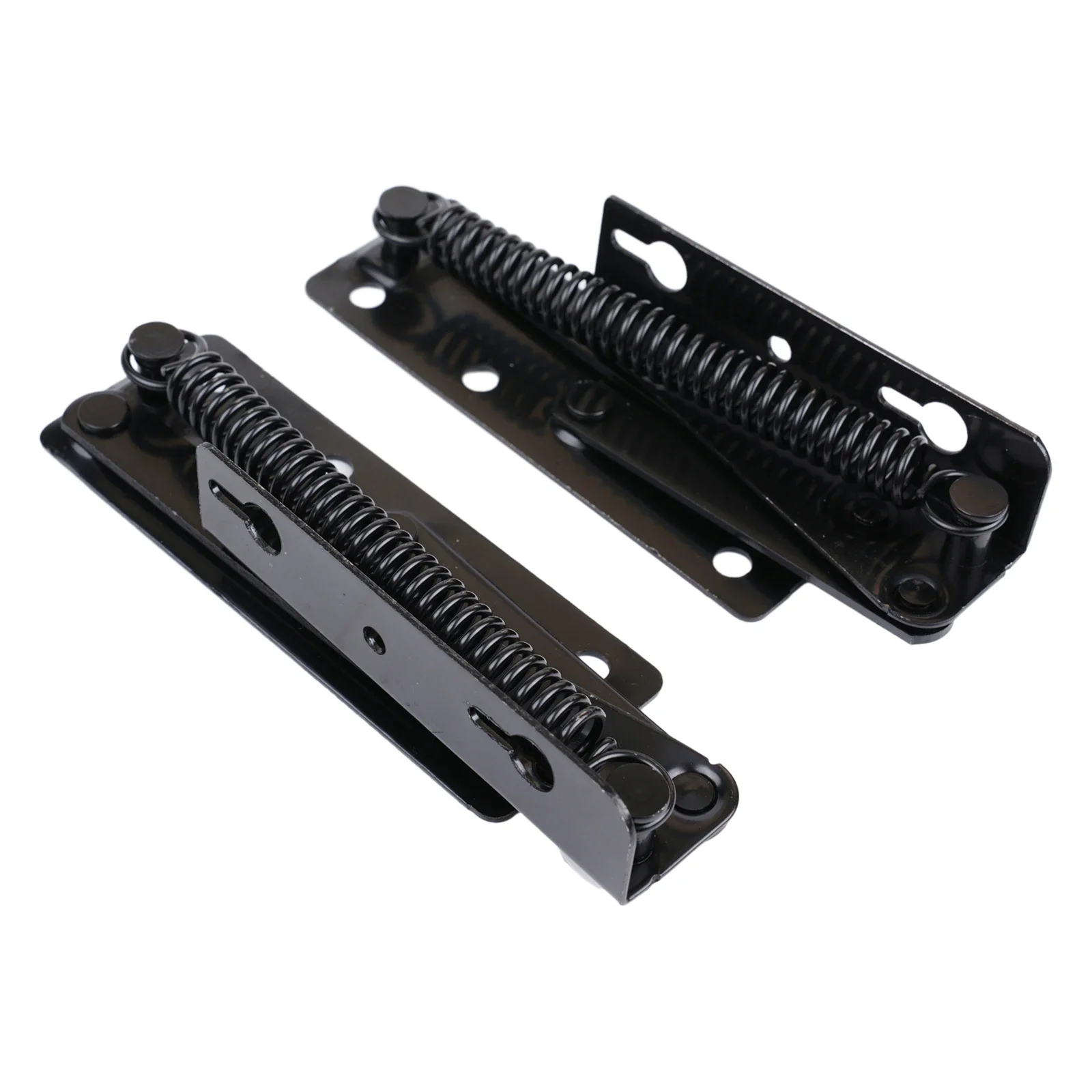 2Pcs Adjustable Angle Mechanism Hinge Metal Steel Black Sofa Bed Bedding Hardware Small Dual-Purpose Hinge High Quality