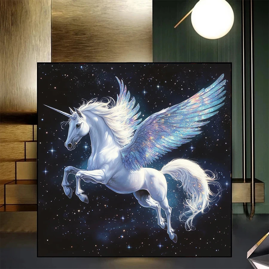 Art Craft Unicorn - طقم طلاء ماسي 5D جديد حالم