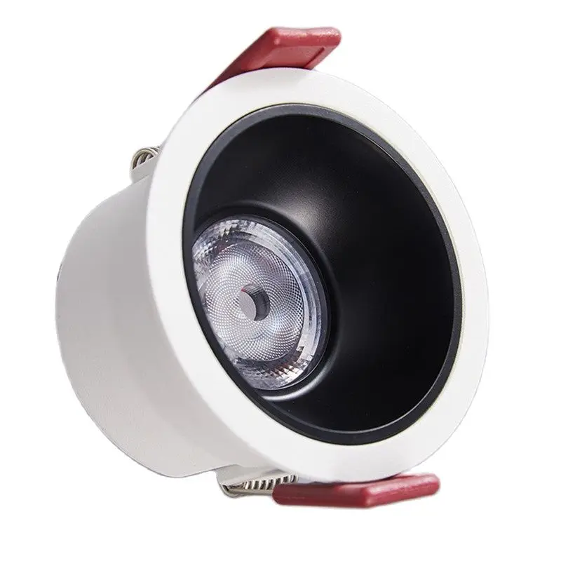 IP65 wodoodporny reflektor LED 10W 12W 15W 20W 30W okrągłe/kwadratowe wpuszczane lampy punktowe sufit łazienkowy światło 3000K/4000K/6000K