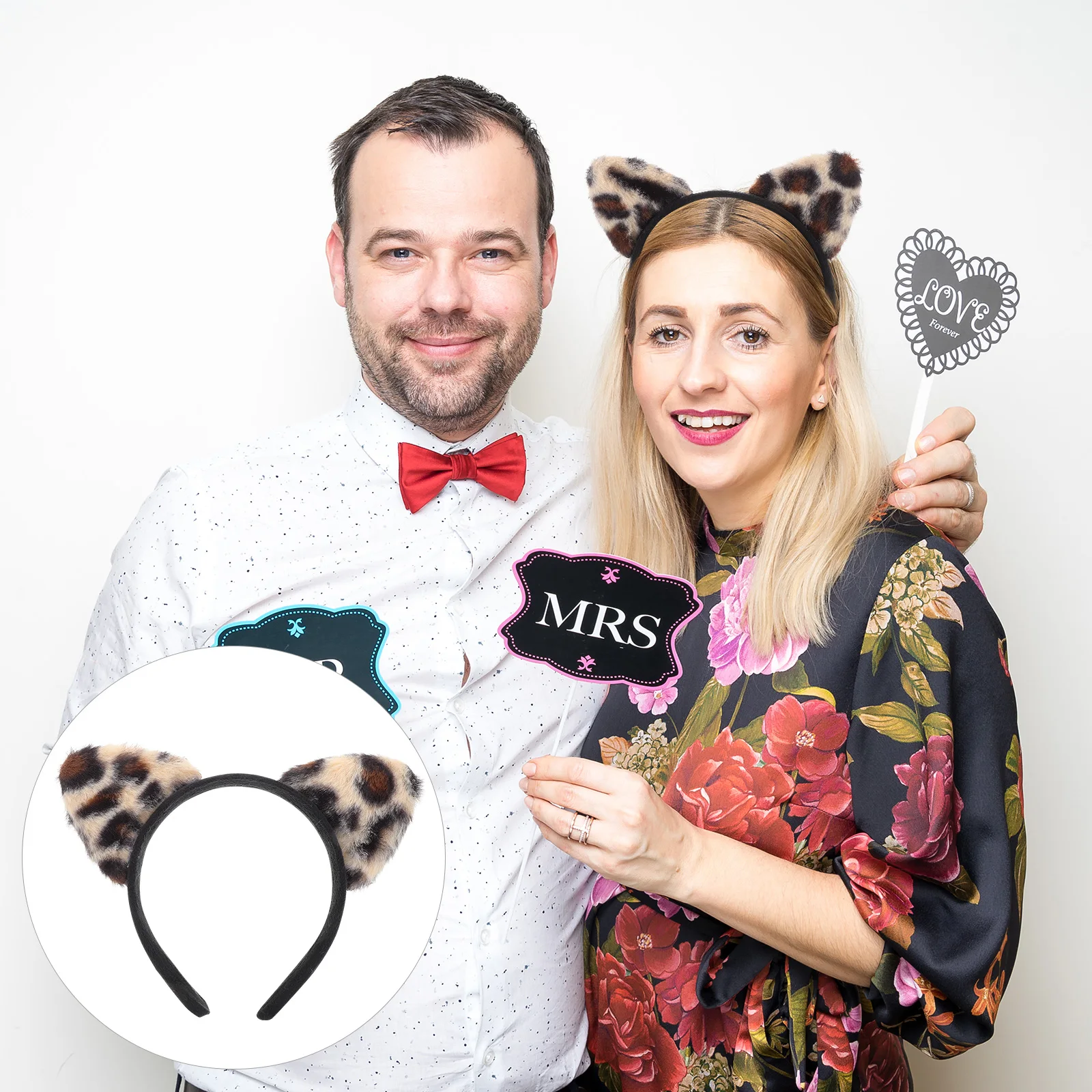 

Headband Cat Cosplay Hair Decors Ears Animal Hairband Cartoon Costume Accessories Headbands Hoop Plastic Girl