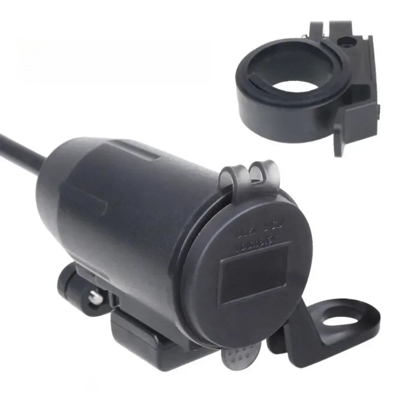 Motorcycle Modified Charger Dual USB QC3.0 LED Voltmeter Display Dual USB Charger Socket Motorc Parts Modification Accessories