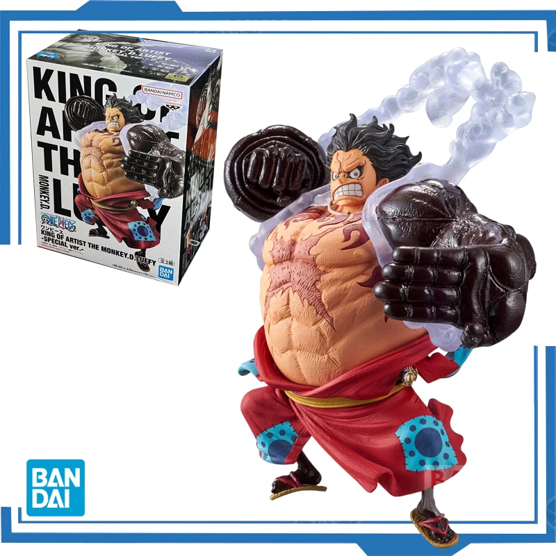 Bandai Banpresto King of Artist KOA Monkey.D.Luffy Special Ver.A One Piece 14Cm Original Anime Figure Model Toy Gift Collection