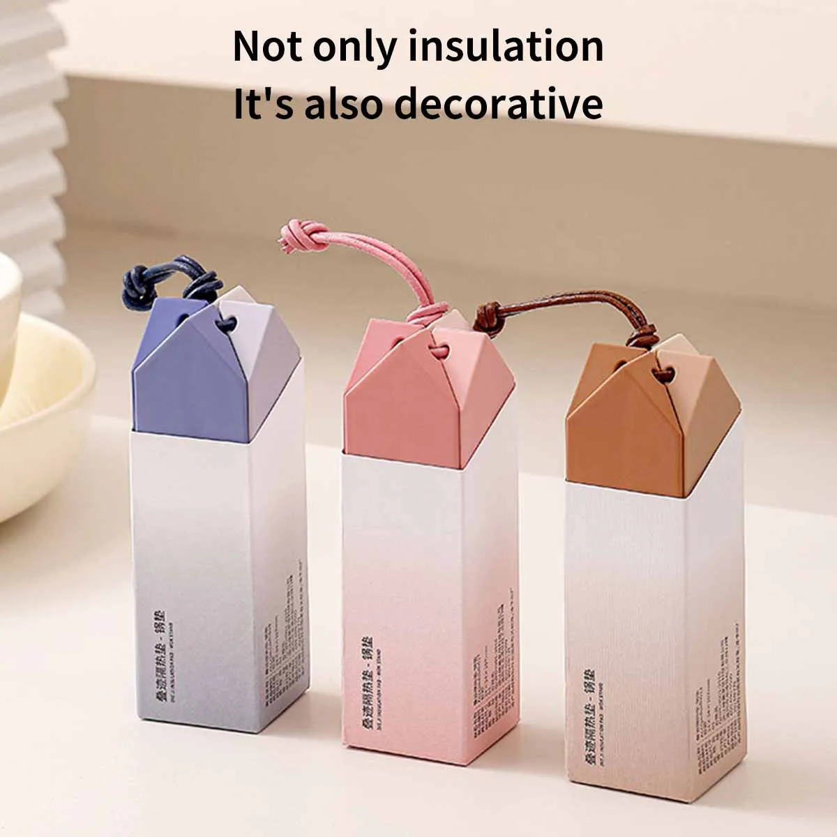 

Folding Pot Mat Anti-Slip Insulation Mat Foldable Hot Pads For Countertops High-Efficiency Insulation Hangable For Hot Dish
