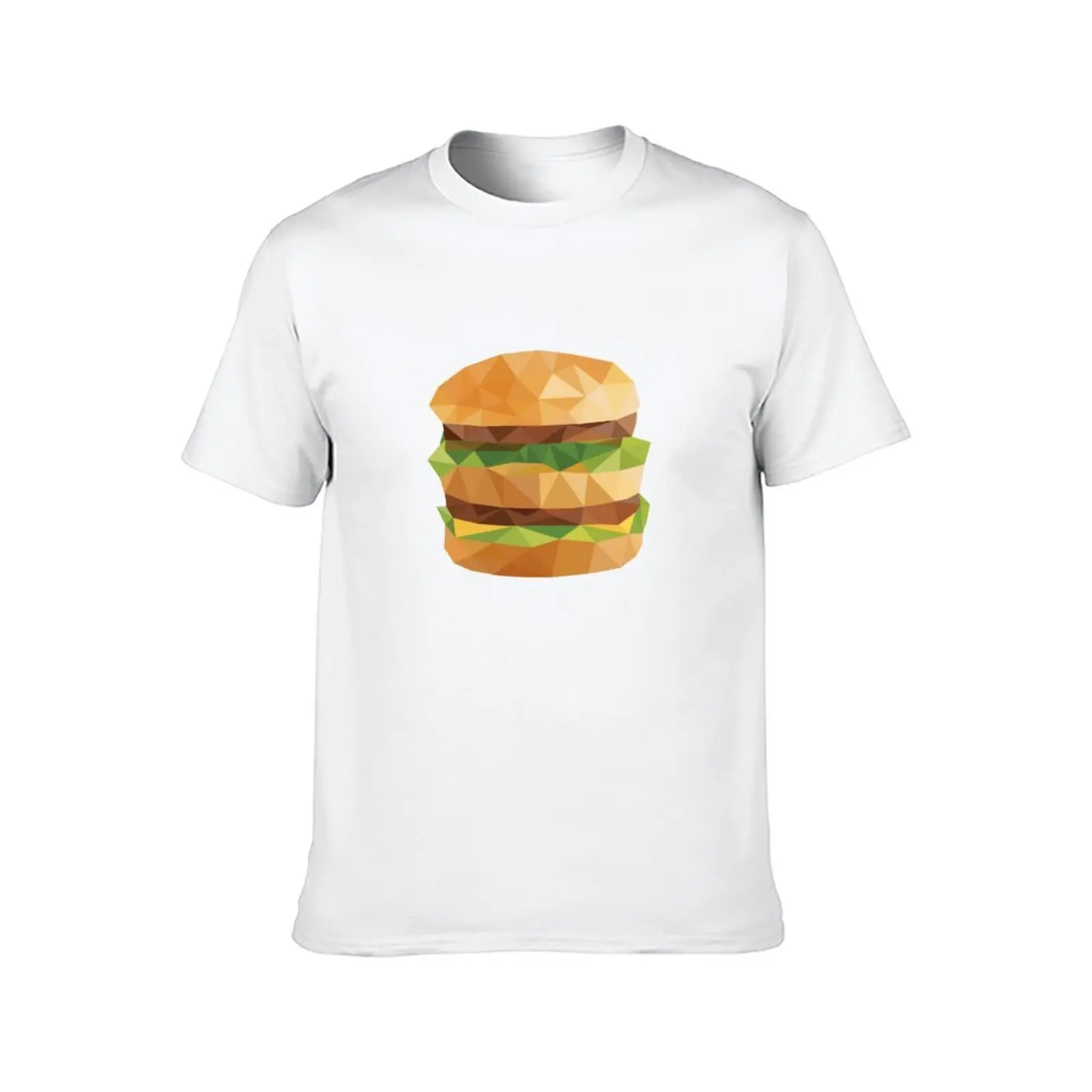 BigMac Lowpoly T-Shirt man tshirt man t shirt cotton high quality man t shirt cotton T-Shirt