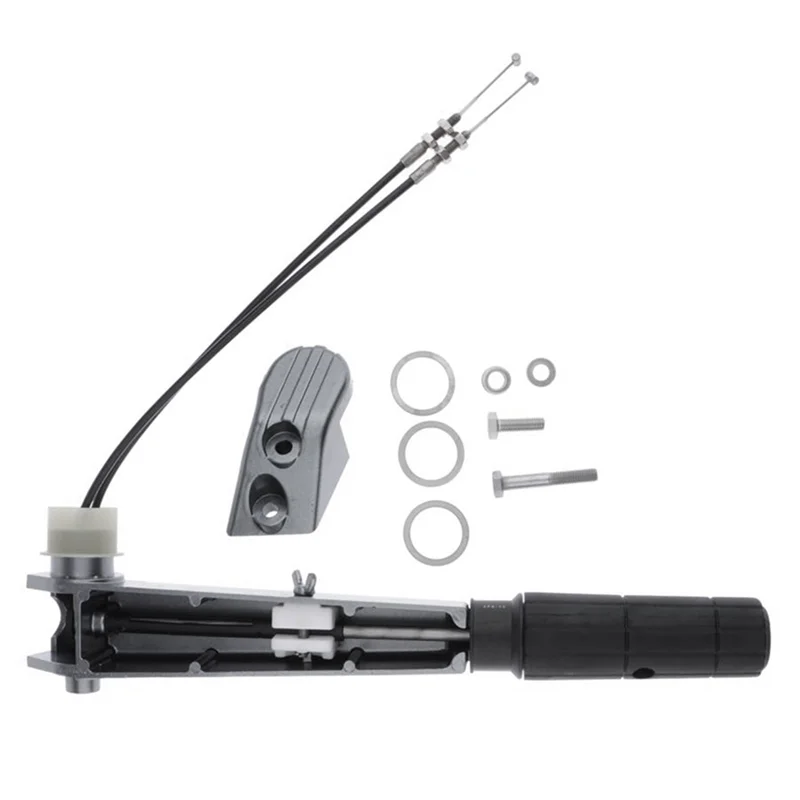 Conjunto de MANGO de acelerador fueraborda 6B4-42111-00-4D con Cable para Yamaha, fueraborda