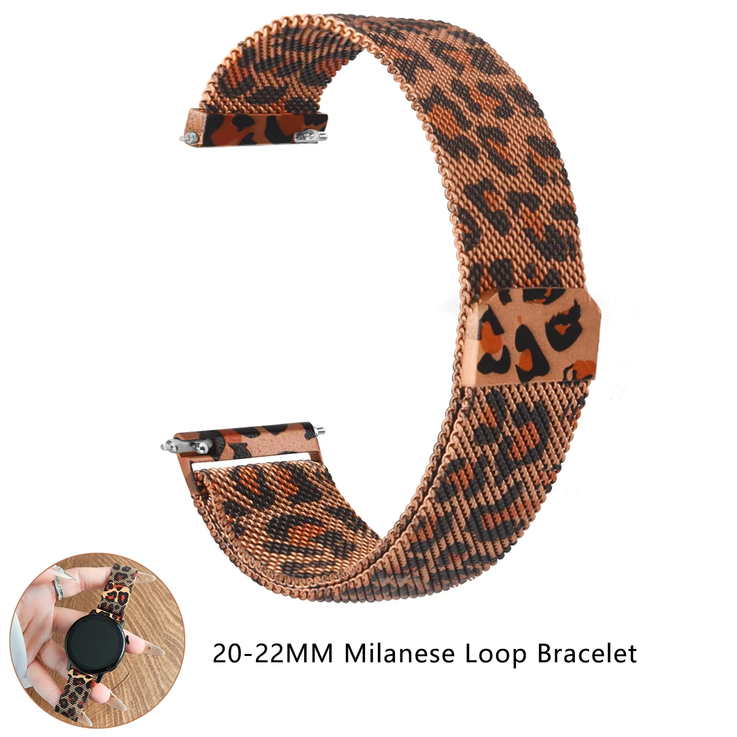 

Milanese Loop Strap For Samsung Galaxy Watch 7/6/5/4 40mm 44mm Band Magnetic Metal Bracelet Galaxy Watch 4/6 Classic Watchbands
