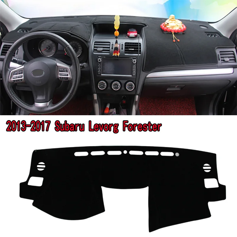 For 2013-2017 Subaru Levorg Forester Accessories Dashboard Cover Instrument Panel Dash Mat Dashmat Protective Pad
