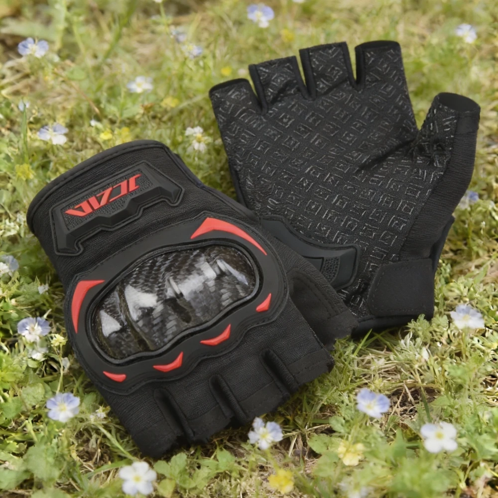 

Летние перчатки с половиной пальца, дышащие и прочные, дышащие и прочные перчатки для верховой езды, мужские и женские уличные мотоциклетные перчатки