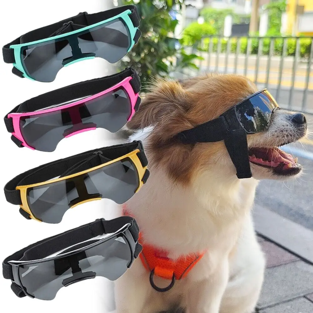 Pet Dog Goggles Glasses Snow Windproof Sun Shading UV Protection Sunglasses Windproof Cool