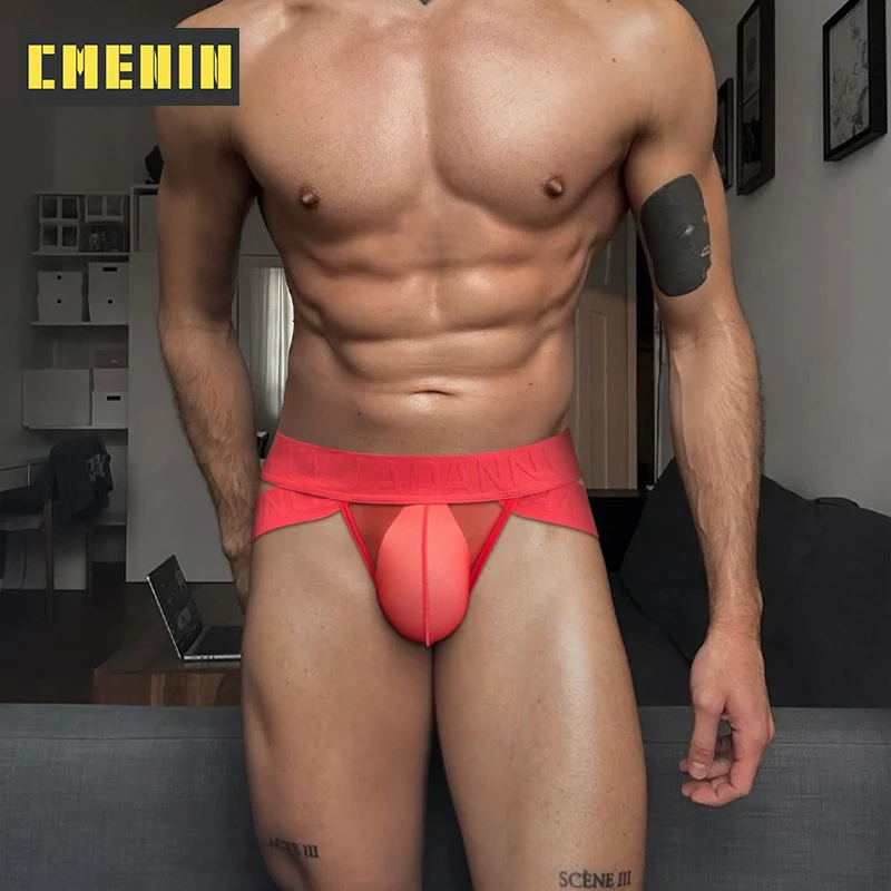 

Сексуальные прозрачные мужские трусы, ультратонкие мужские прозрачные трусы-стринги, дышащее нижнее белье, U-образная выпуклая сумка, мужские трусы