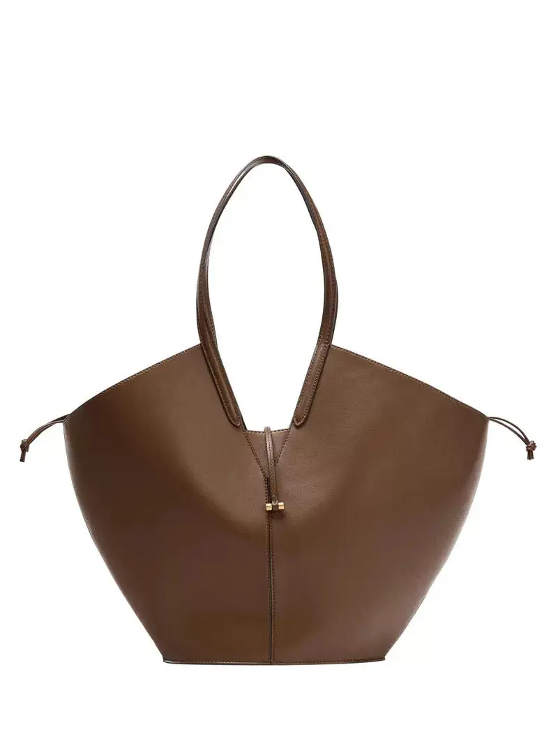 

Large Capacity Tote Wings Bags For Women Luxury Designer Handbags And Purses 2026 New In Fashion PU Leather Underarm Shoulder