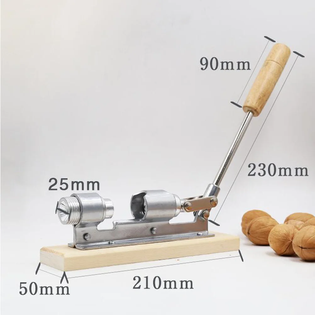 

Walnut Cracker Heavy Duty Nutcracker Fast Efficient Kitchen Tool For Walnuts Pecans Almonds Brazil Nuts Hazelnuts Nut