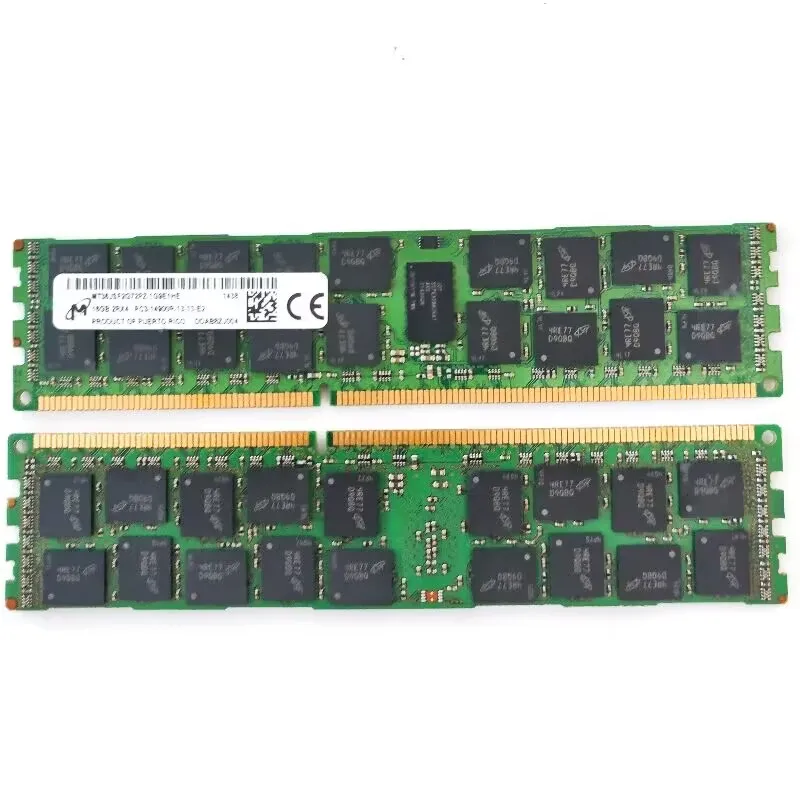 

Micron DDR3 REG ECC RAMs 16GB 1866MHz Server Memory 16GB 2Rx4 PC3-14900R-13 Server computer memory