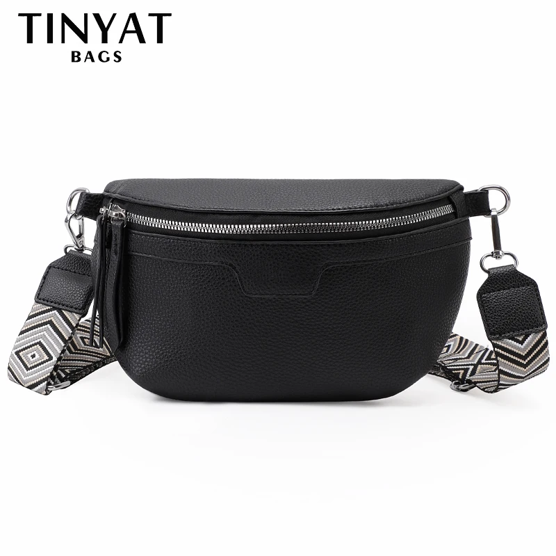 حقائب كروس بكتف واحد من القماش المتين من TINYAT للرجال والنساء وحقائب خصر عصرية ومحافظ كروس صغيرة للاستخدام في الهواء الطلق #2