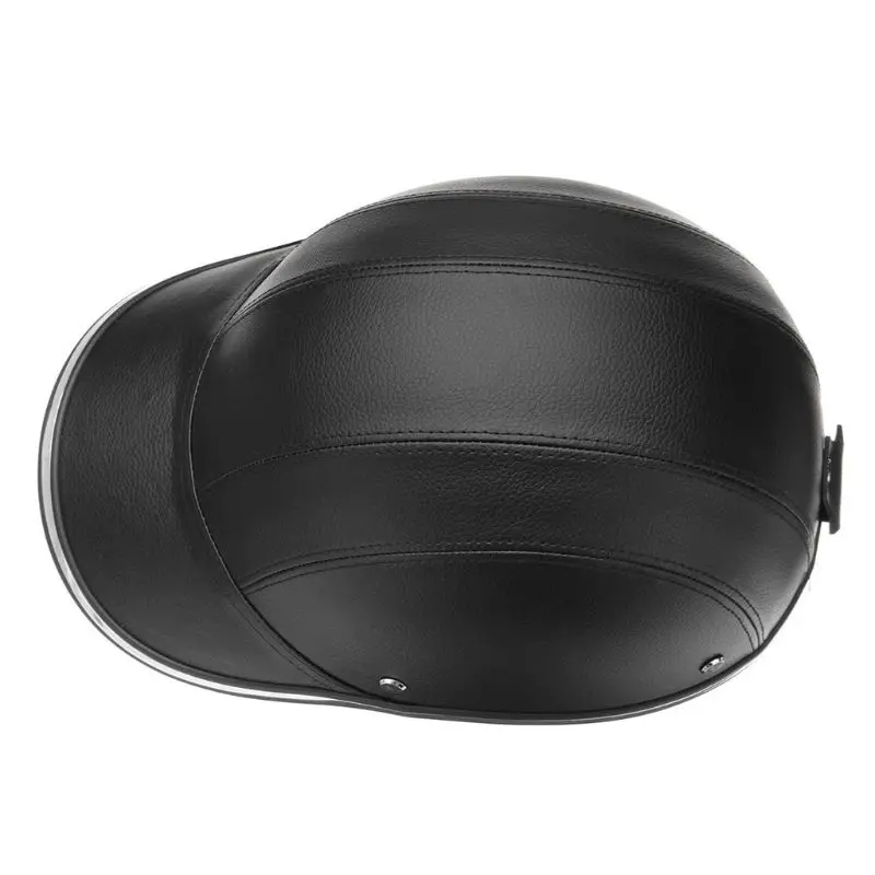 Baseball Cap Motorcycle Half Helmet Safety Half Face Helmet Vintage Summer Cap Safety