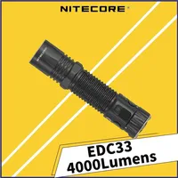 NITECPRE EDC33 4000Lumens USB-C Rechargeable Torch Light LED Flashlight ,Built in 4000mAh 18650 Li-ion Battery