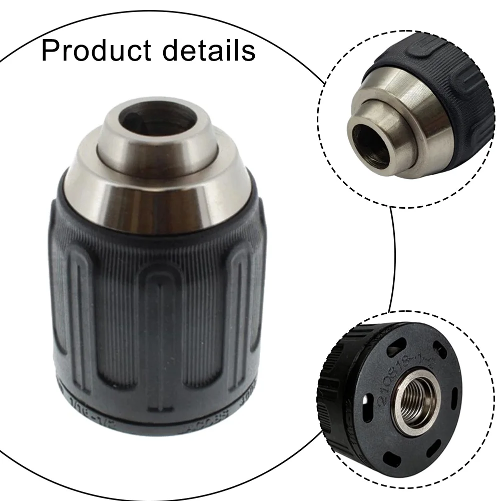 

1pc Replacement Chuck N092054 For-DeWALT DCD730 DCD780 DCD785 Power Drill Accessory Single Piece With Secure Grip