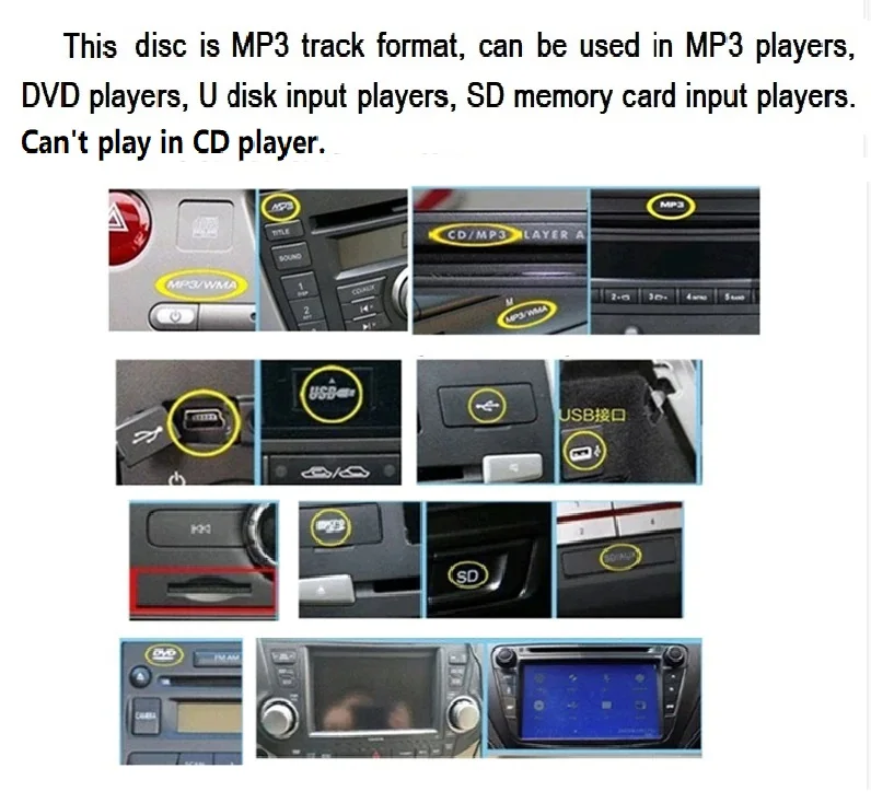 Zhou Shen, Chanteuse Alberoise, 72 Chansons, Collection d'Album, 1 Disque CD MP3