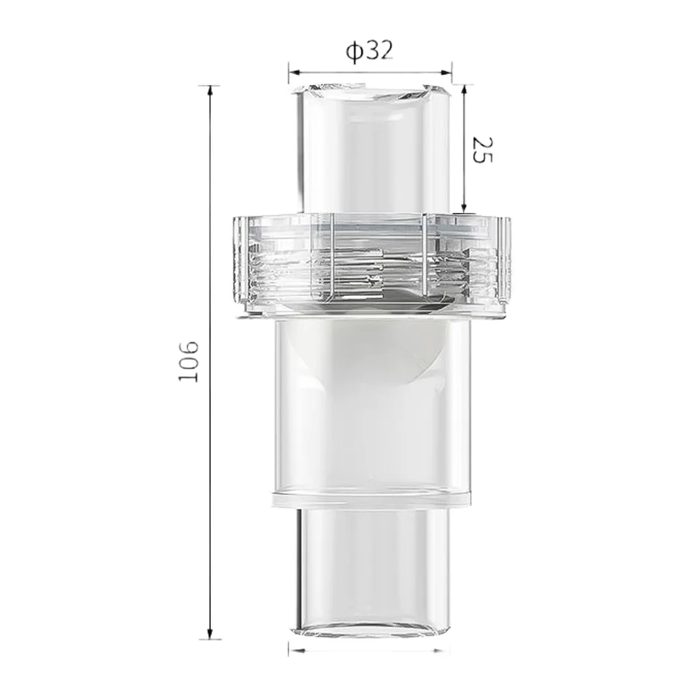Air Conditioning Drain Pipe Check Valve Anti Backflow Wind Noise Protection For Wall Mounted Cabinet Central Unit ABS Tool