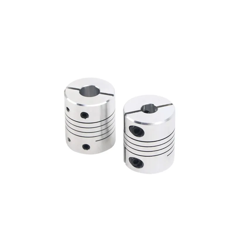 1pcs D25L30 Aluminum Alloy Elastic Coupling Winding Screw Motor Encoder Inner Hole 5mm 6mm 8mm 9mm 10mm 12mm