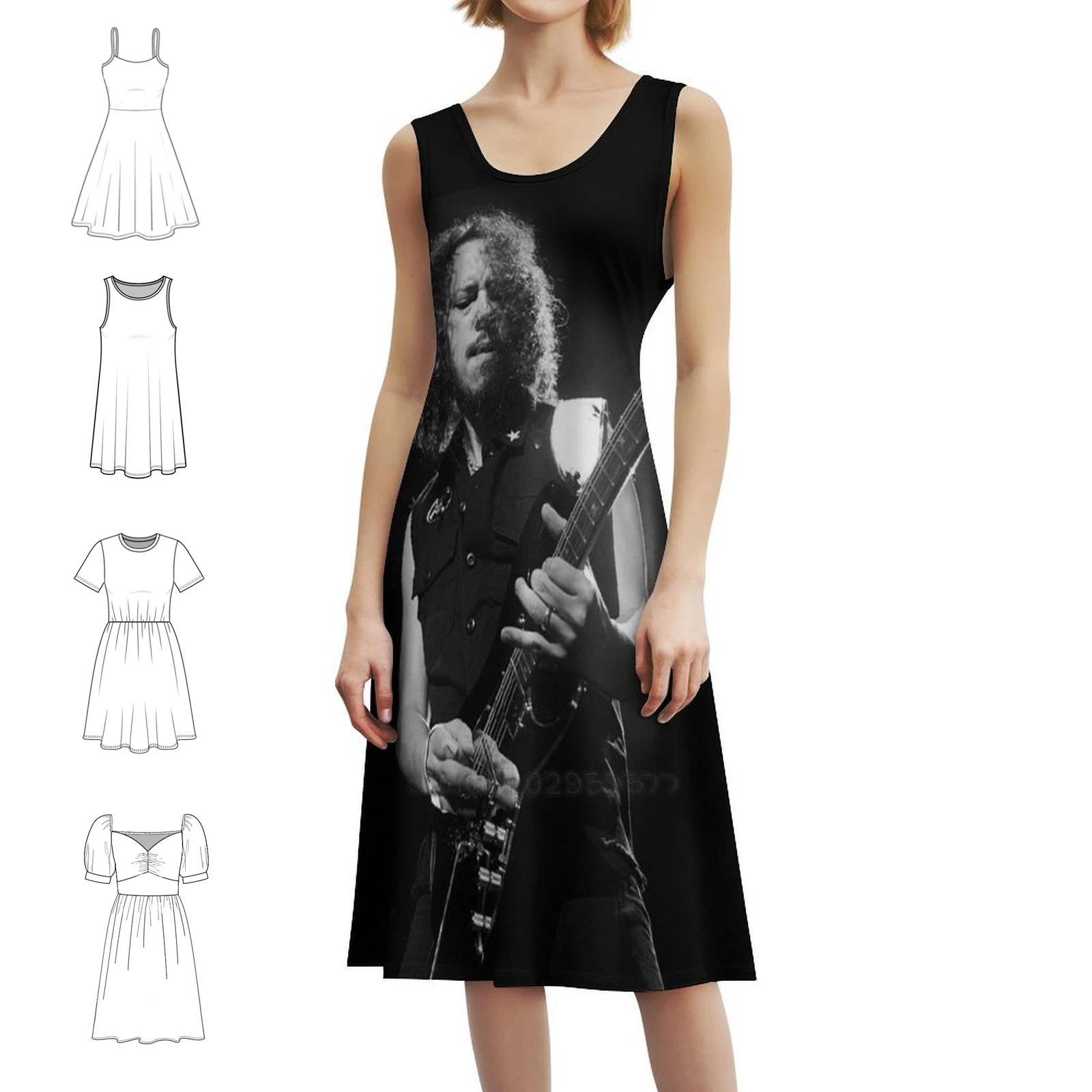 تصميم جديد للطريقة الجديدة فستان على الطراز الكوري للنساء فستان كاجوال أنيق للحفلات أو الارتداء اليومي كيرك هاميت كيرك هاميت #1