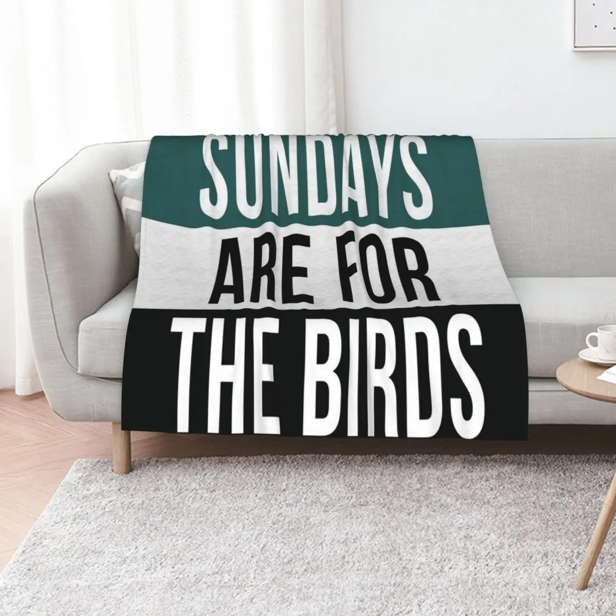 Sundays are for the Birds Throw Blanket Decorative Throw for babies Soft manga Shaggy Extra Large Throw Blankets