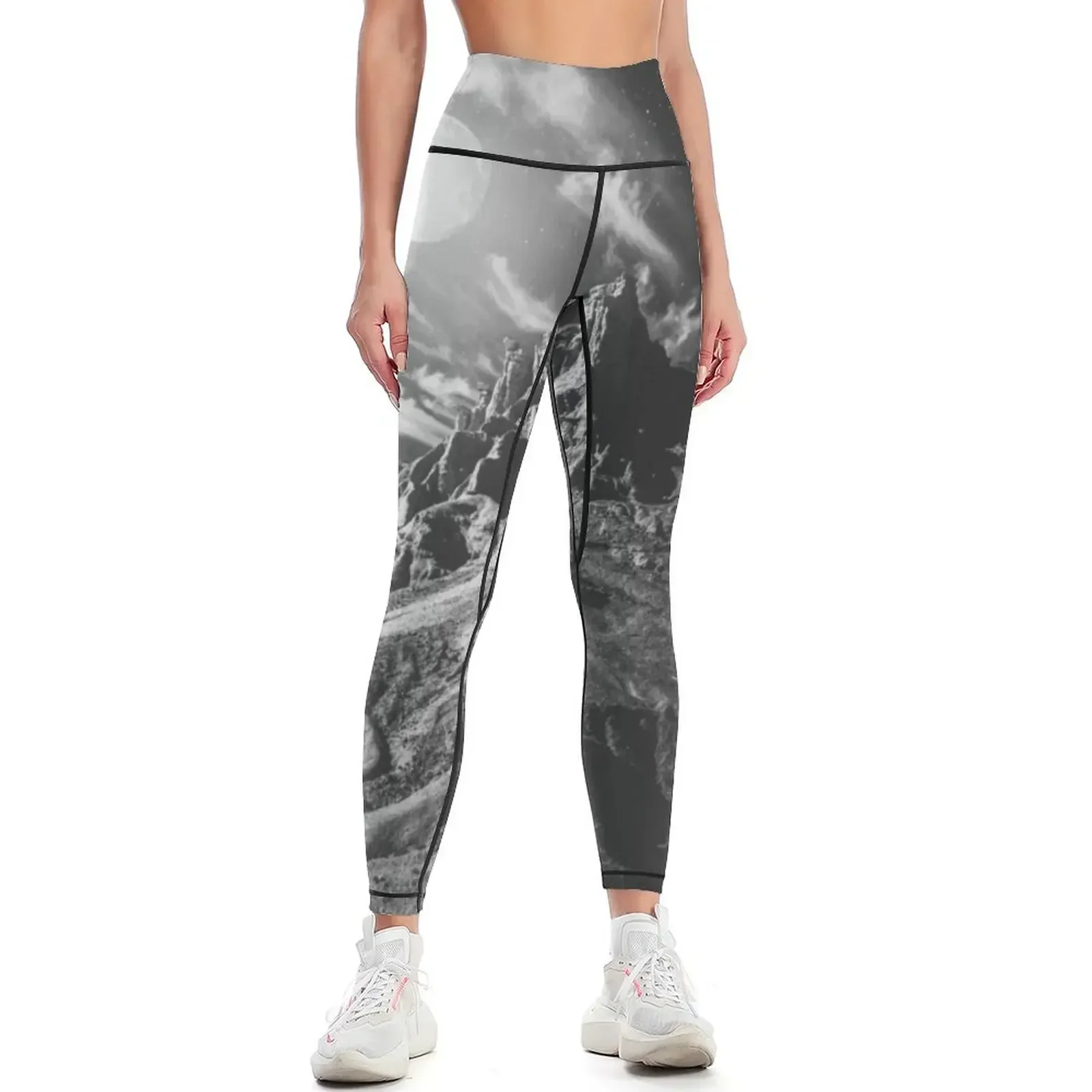 

Moonlight madness Leggings gym sportswear woman for fitness sport set Women's trousers Womens Leggings