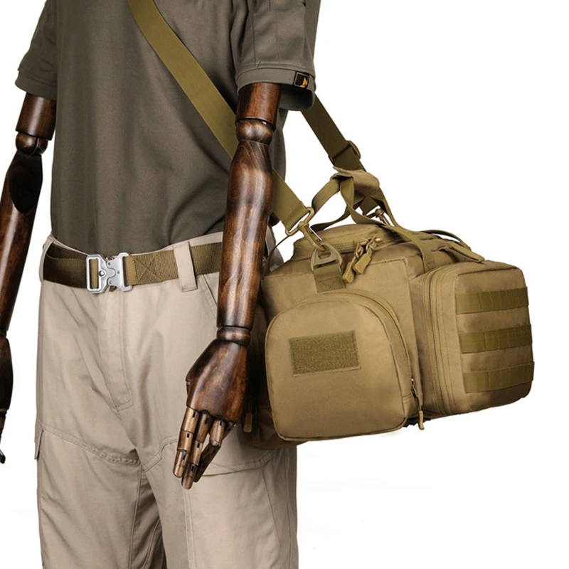 Hunting Bag Travel CP Camo Outdoor Training Waterproof Large Capacity Sport Bag Training Tactical Sling Bags view 3