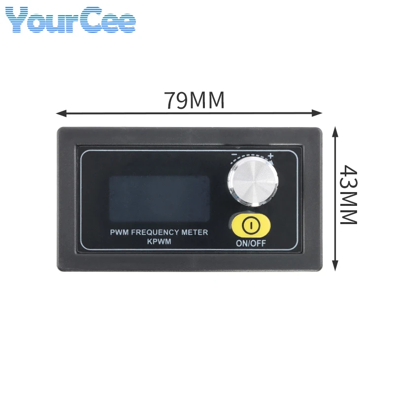 KP1 KP2 KP3 PWM Signal Generator Pulse Frequency Duty Cycle Adjustable Module Square Wave Digital Display PWM Frequency Meter