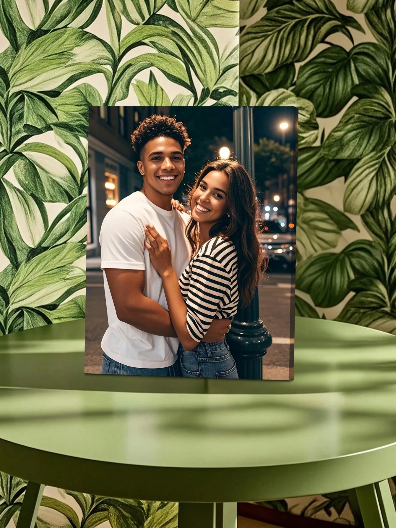 Have Your Photo Printed On Canvas, Photo Frame Wall Decor, Gift For Loved Ones