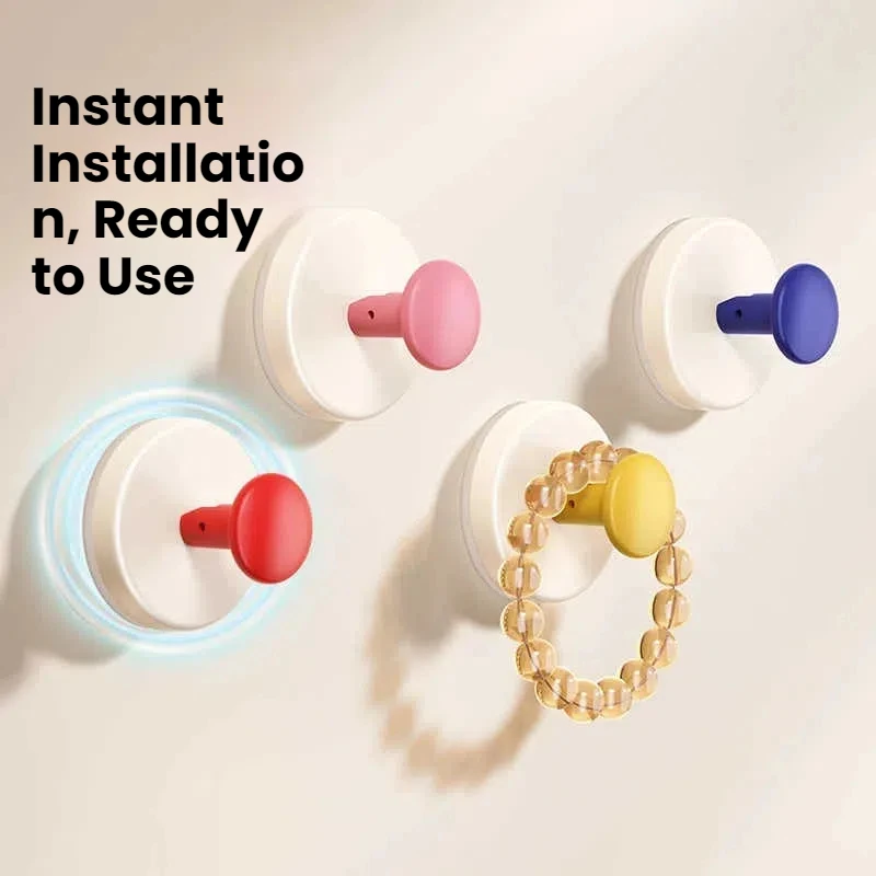 

Крючок для одежды, ванной и кухни, держатель для полотенец, настенный крючок, самоклеящийся, без сверления, для подвешивания на дверь, для одежды