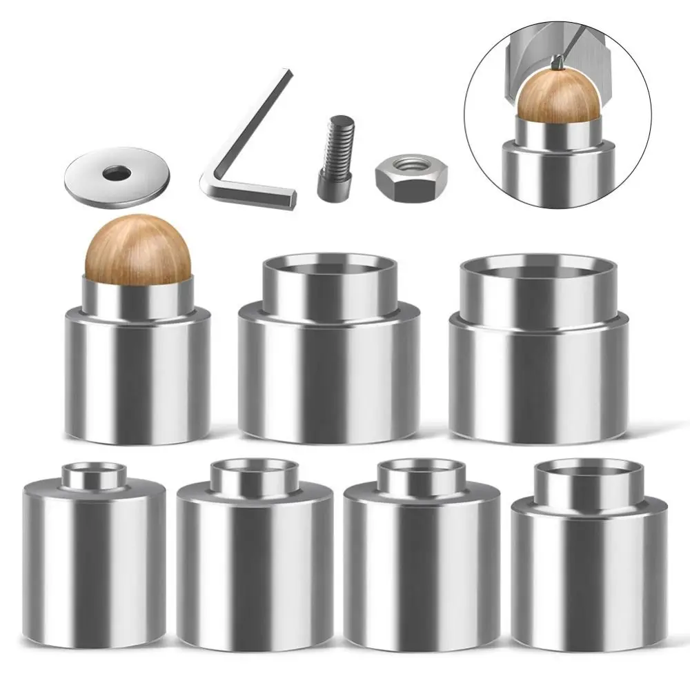 High Precision Wood Bead Router Bit Base Anti Eccentricity Stable Wood Bead Cutter String Positioner Alloy High Roundness